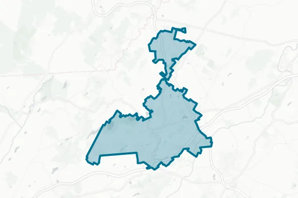 Enlarged City School District of Middletown — detail map