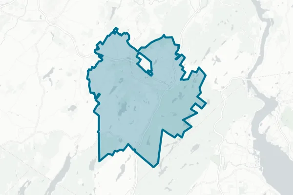 Monroe Woodbury Central School District — detail map