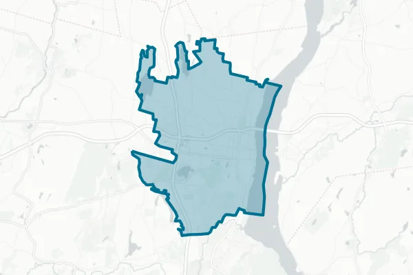 Newburgh Enlarged City School District — detail map