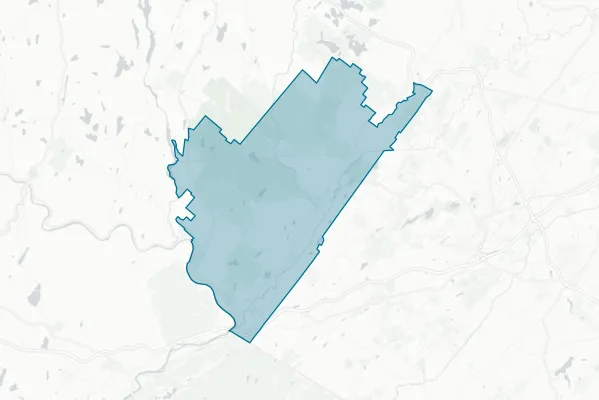 Port Jervis City School District — detail map