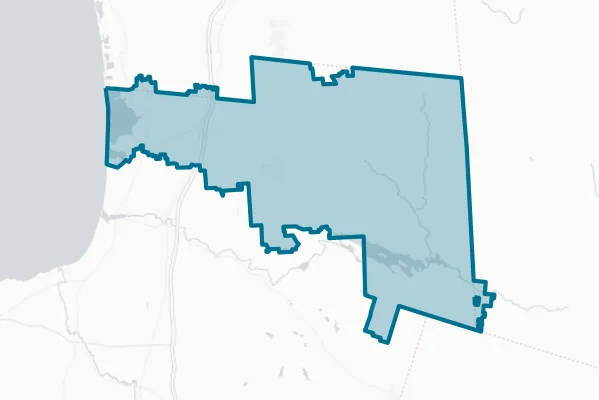 Sandy Creek Central School Disstrict — detail map
