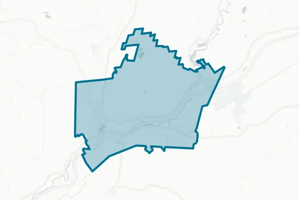 Oneonta City School District — detail map