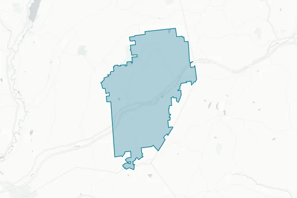 Worcester Central School District — detail map