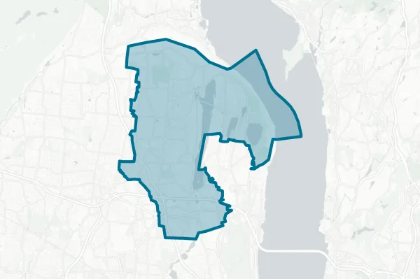 Clarkstown Central School District — detail map