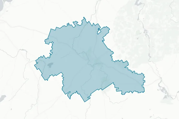 Canton Central School District — detail map