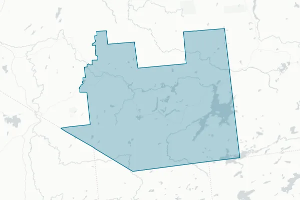 Clifton-fine Central School District — detail map