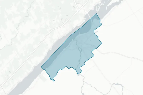 Enlarged Ogdensburg City School District — detail map