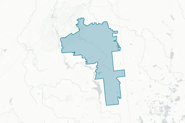Parishville-hopkinton Central School District — detail map