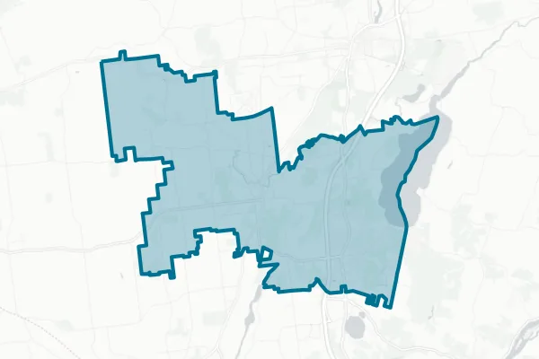 Ballston Spa Central School District — detail map