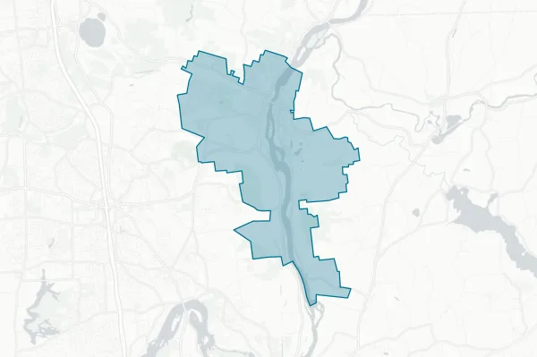 Mechanicville City School District — detail map