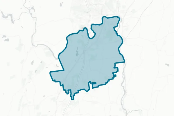 South Glens Falls Central School — detail map