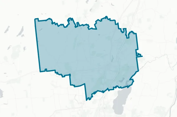 Saratoga Springs City School District — detail map