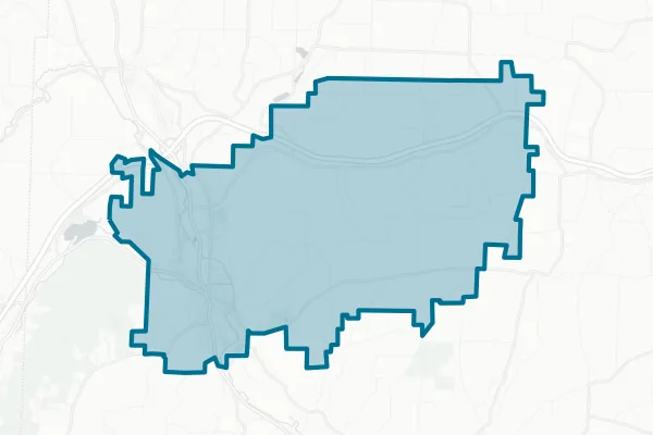 Hornell City School District — detail map