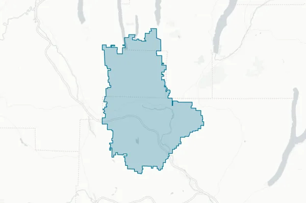 Wayland-Cohocton Central School District — detail map