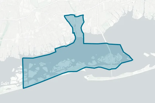 Babylon Union Free School District — detail map