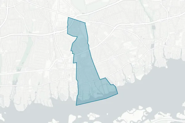 Copiague Union Free School District — detail map