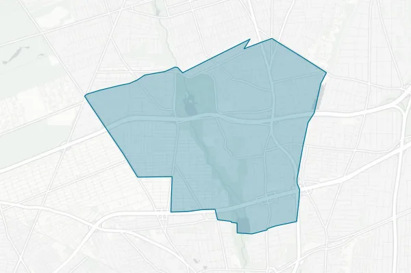 North Babylon Union Free School District — detail map