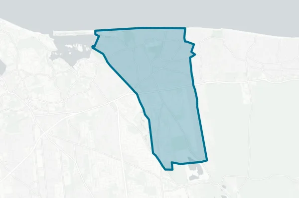 Miller Place Union Free School District — detail map