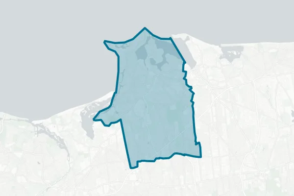 Three Village Central School District — detail map