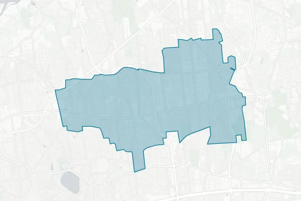 Middle Country Central School District — detail map