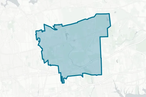 Longwood Central School District — detail map