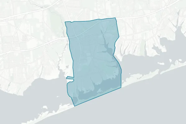 William Floyd Union Free School District — detail map