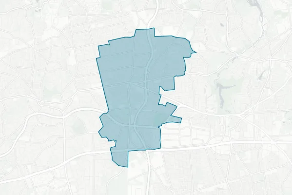 Commack Union Free School District — detail map