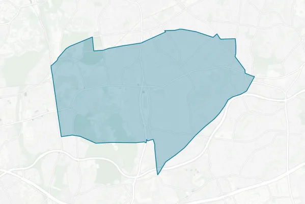 South Huntington Union Free School District — detail map