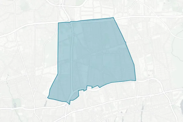 Brentwood Union Free School District — detail map