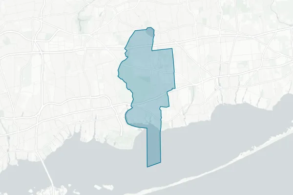 Connetquot Central School District — detail map