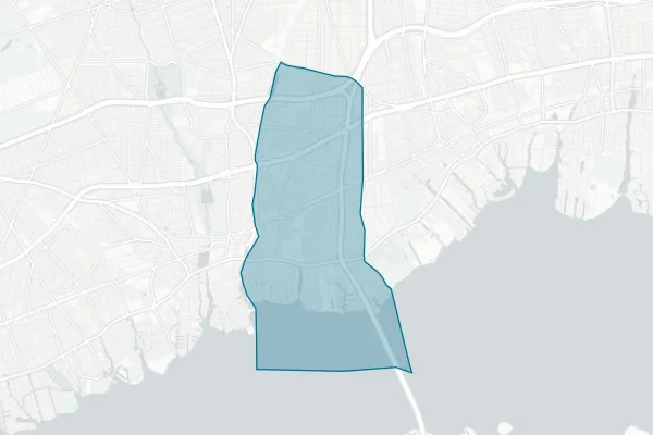 West Islip Union Free School District — detail map