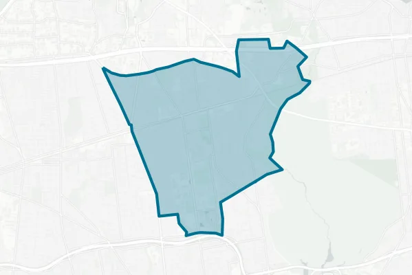 Central Islip Union Free School District — detail map