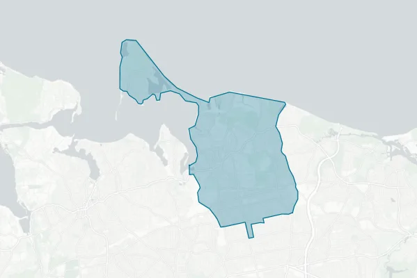 Northport - East Northport Union Free School District — detail map