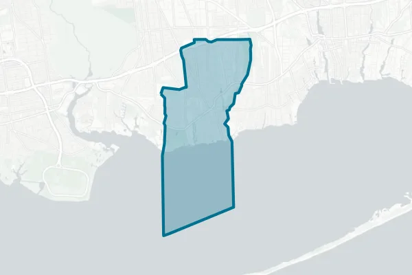Sayville Union Free School District — detail map