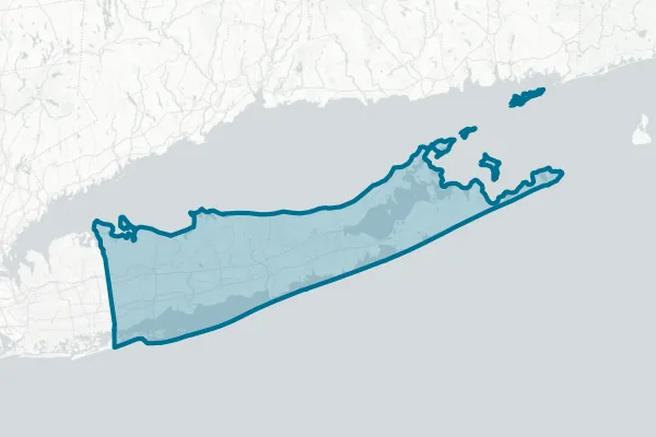Town of Smithtown — detail map
