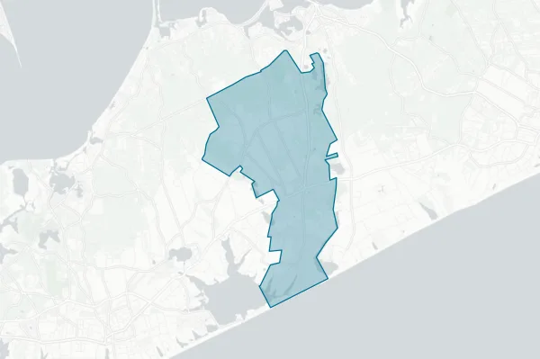 Bridgehampton Union Free School District — detail map