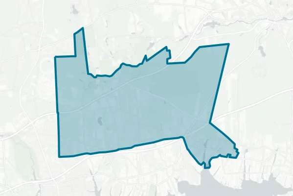 Eastport-south Manor Central School District — detail map