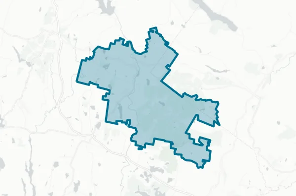 Fallsburg Central School District — detail map