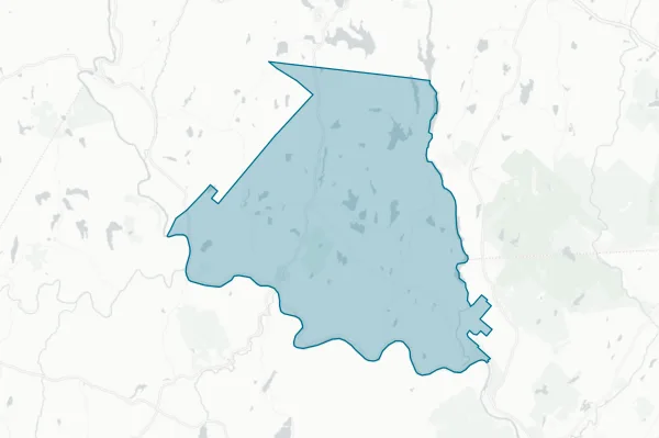 Eldred Central School District — detail map