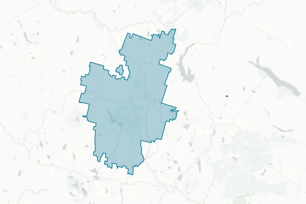 Liberty Central School District — detail map