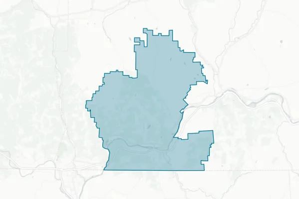 Tioga Central School District — detail map