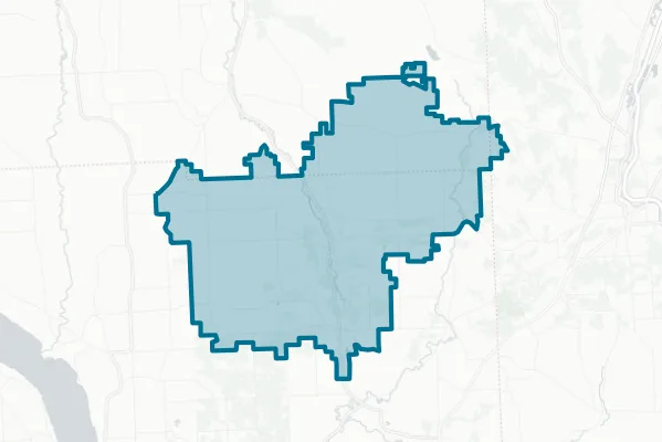 Groton Central School District — detail map
