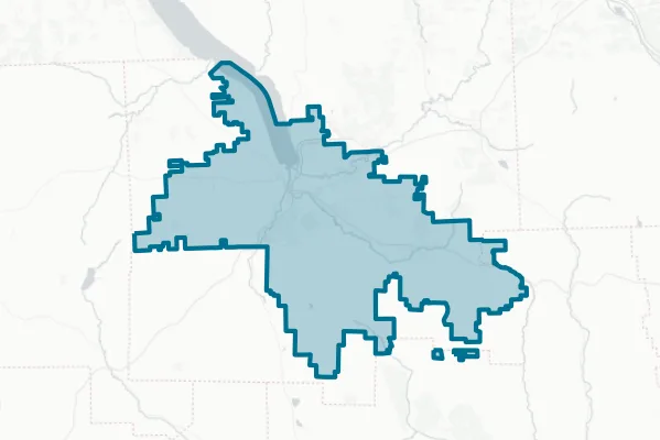 Ithaca City School District — detail map