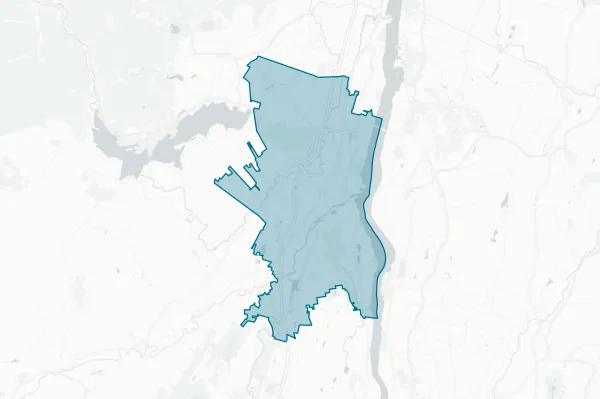 Kingston City School District — detail map