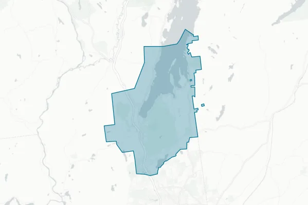 Lake George Central School District — detail map