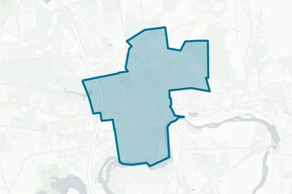 Glens Falls City School District — detail map