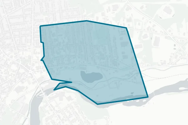 Glens Falls Common School District — detail map