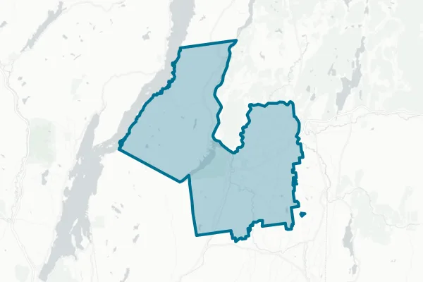 Whitehall Central School District — detail map