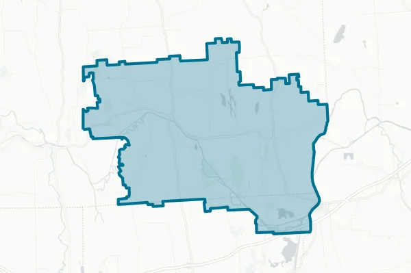 Clyde-savannah Central School District — detail map