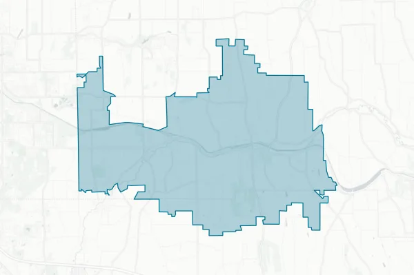 Palmyra-macedon Central School District — detail map